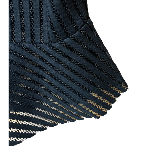 J.O.A Los Angeles -  Zipper netted fluted Vest - Women size M - Picture 3 of 4